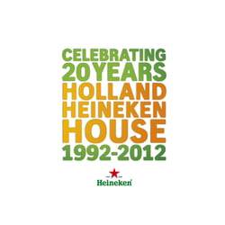 Logo 20 Jahre Holland Heineken House