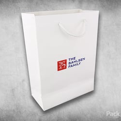 Messetaschen mit Baumwollkordel