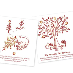 Humorvolle Weihnachtskarten