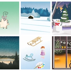 Kinderbuch-Illustrationen
