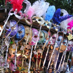 Masken in Venedig