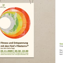 Gesundheit leben – Plakat