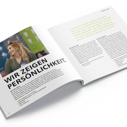 »Wertekompass« Doppelseite