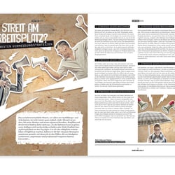 AzubiPlaner (Magazin) – Doppelseiten-Layout
