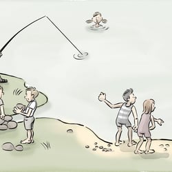 „Badesee in den Fünfzigern“, D wie Deutsch, Cornelsen Verlag