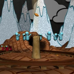 3D Studio Max – Schokovulkan 1