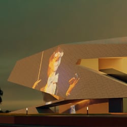 Stil Render von mein Werk für The Eye Film Museum