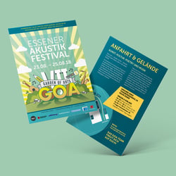 Flyer Design – Garden of Arts Festival