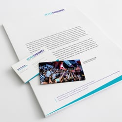 Corporate Design für eine Eventagentur