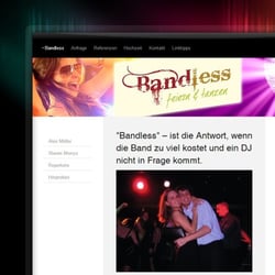 Layout, Erstellung und Pflege einer Gesangsduo Webseite