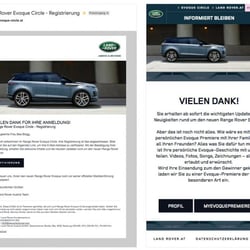 Range Rover Evoque Circle Danke Page