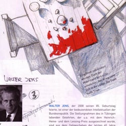 Spielzeitheft des Zimmertheaters Tübingen: Der tödliche Schlag