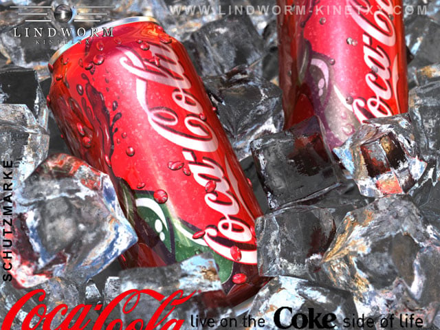 3D Visualisierung / Coca Cola