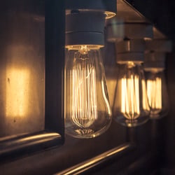 Detail Atelierleuchte, Klaus Lipke