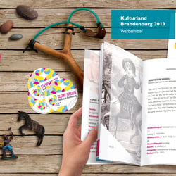 Kulturland Brandenburg 2013 – Ausschreibung Werbemittel