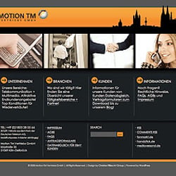 Motion-TM Webseite