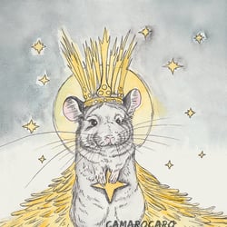 Chinchilla als Christ-Chin