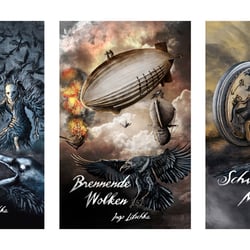 Gil Kayn Reihe – Buchcover Illustration