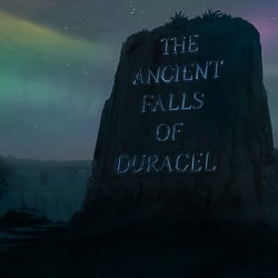 The Ancient Falls of Duracel at Night