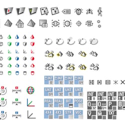 Werkzeugicons (Detail):  industrialPhysics