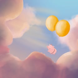 Fliegendes Schwein