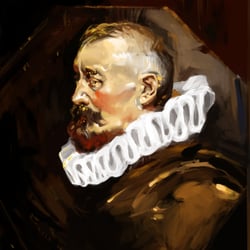 Master study, 2015, (Photoshop)