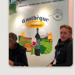 Illustrationen und Messestand