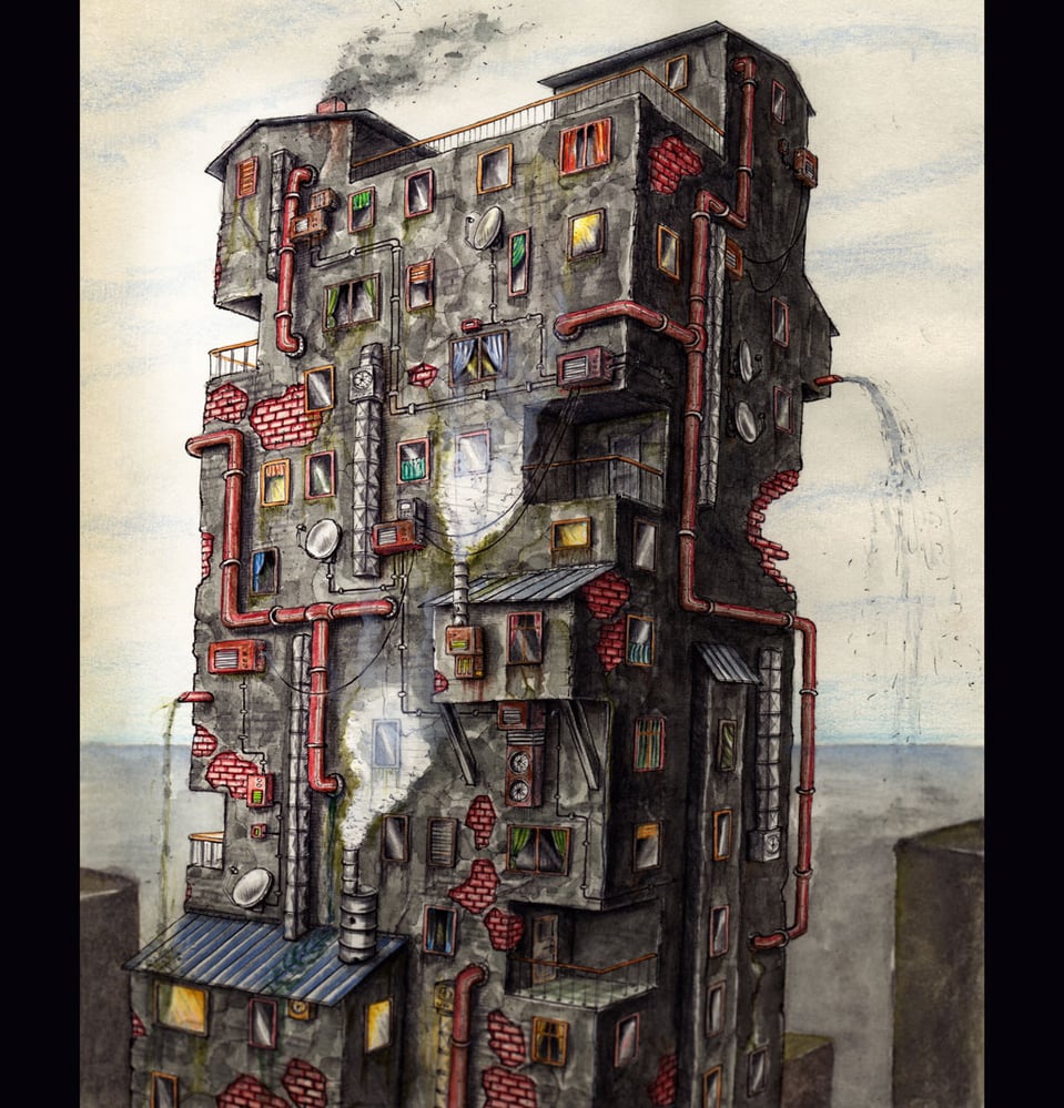 Ein Hochhaus der besonderen Art