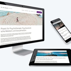 Website für eine Psychotherapiepraxis