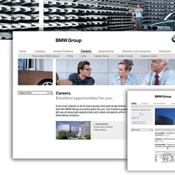 BMW maintenance werbsite