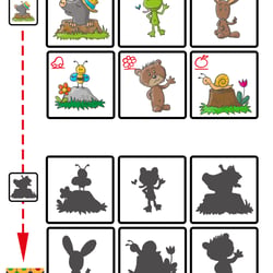 Bambino LÜK Entwurf, Schattensuche