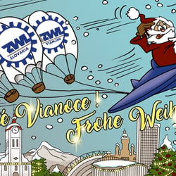christmas card illustration