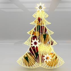 Weihnachtsbaum Gitter