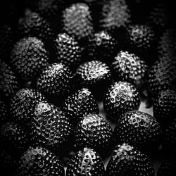 black strawberries