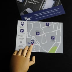 Parkplatz finden – Unterstützung für Kunden