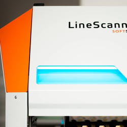 Handle detail of the horizotal LineScanner
