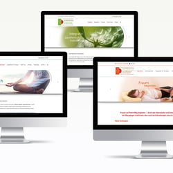 Konzeption und Gestaltung dreier Websites der jeweiligen Fachrichtungen der Gemeinschaftspraxis Peters