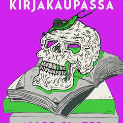 Der Mörder in der Buchhandlung. Für diesen Thriller habe ich die Illustrationen gezeichnet und das Cover gestaltet. Bazar Verla