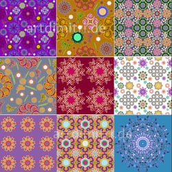 Muster Design, Pattern, Vektor Grafik