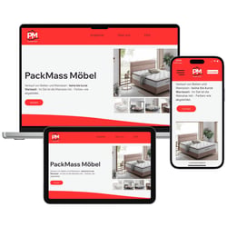 Möbelhandel Website mit SEO