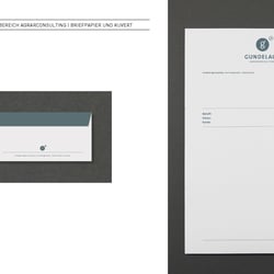 Briefpapier und Kuvert
