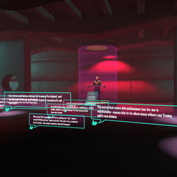Interactive Sonic Tweet Cloud