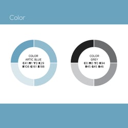 Corporate identity colors