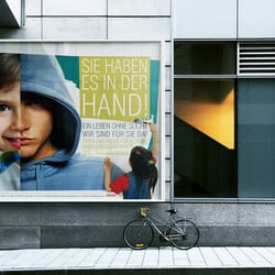 Plakat zur Suchtprävention
