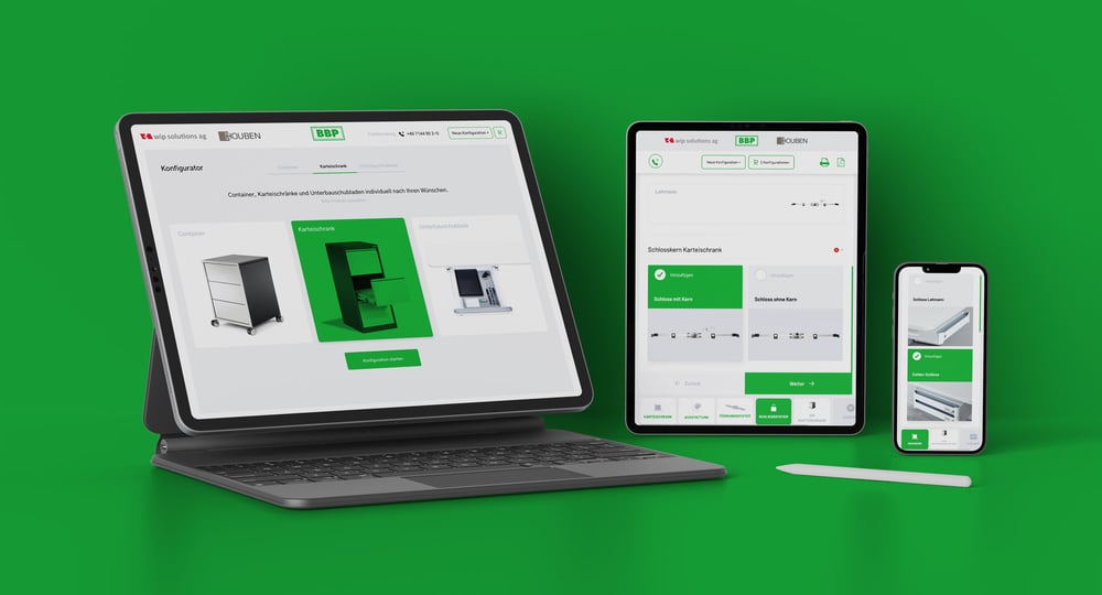Innovativer Onlinekonfigurator für Büromöbel