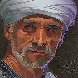 Portrait Mann aus Luxor