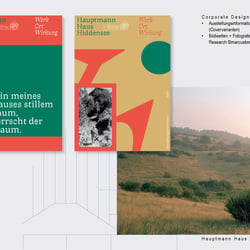 Gerhart Hauptmann Hiddensee / Typografie + Bildwelten