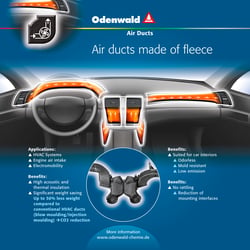 Odenwald Messeflyer, Foam Expo Europe (2019)