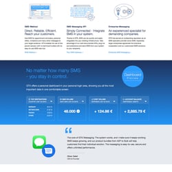 GTX-Messaging – Full Homepage