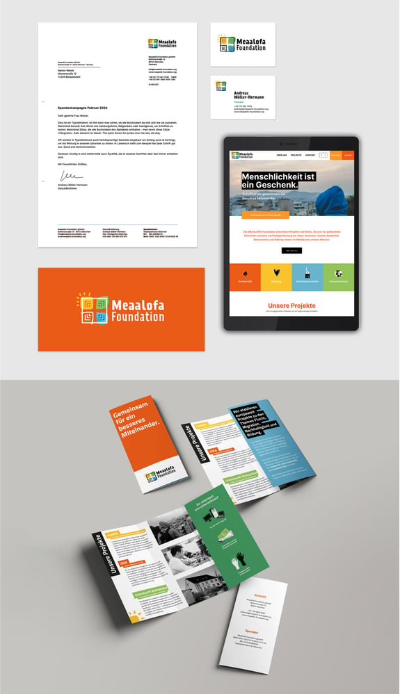 Stationery + Webseite